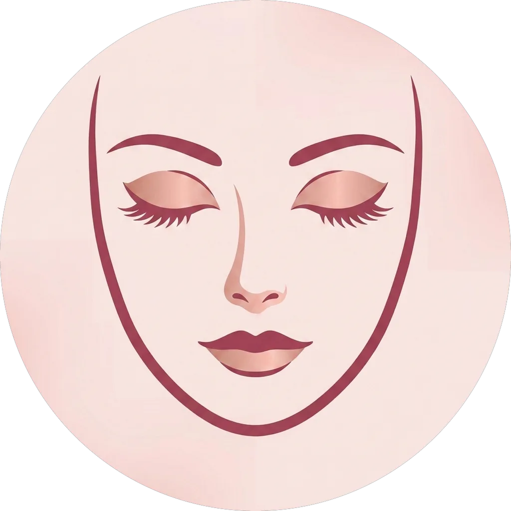 آیکون آموزش میکاپ صورت — المارو