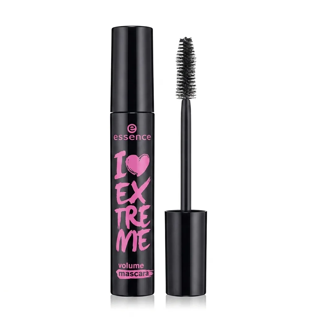ریمل حجمدهنده اسنس مدل I Love Extreme Volume (بدنهٔ مشکی) — نمای روبهرو
