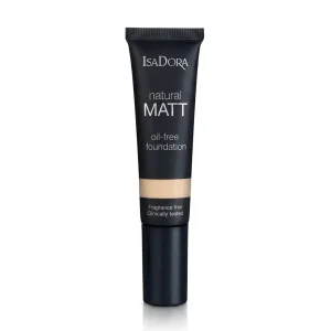 کرم پودر ایزادورا مدل Natural Matt حجم ۳۵ میلیلیتر — نمای روبهرو