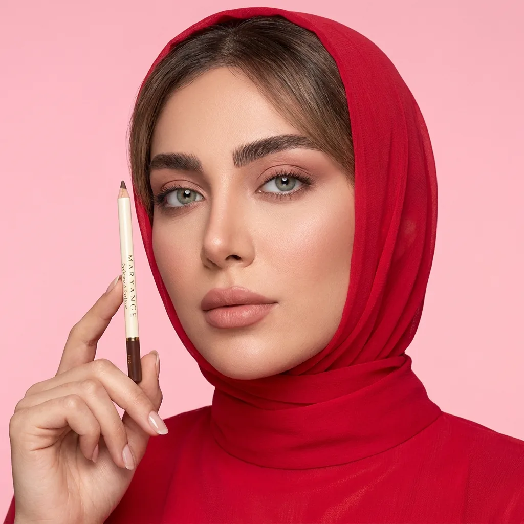مداد چشم و ابرو ماریانژ کد P03 — روی مدل