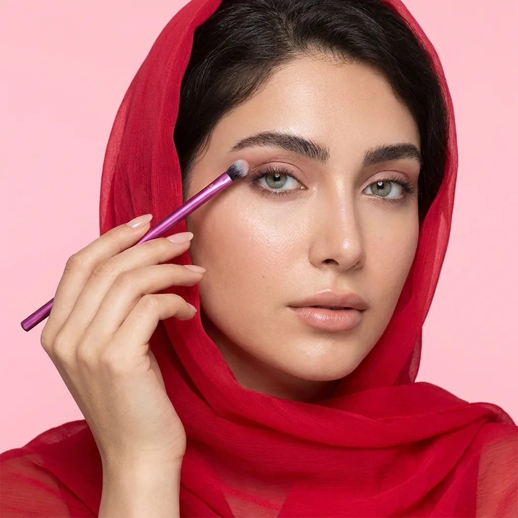 ست براش چشم ریل تکنیک ۸ عددی — روی مدل