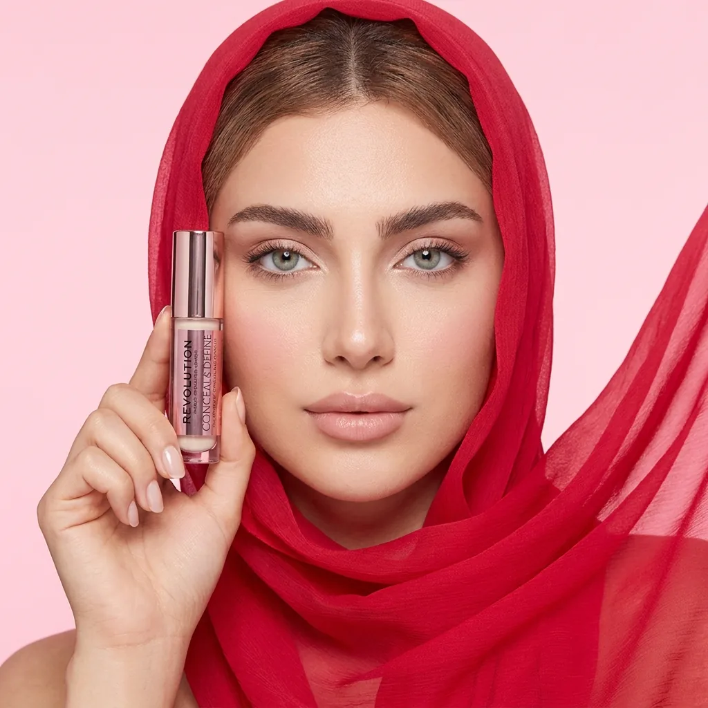 کانسیلر رولوشن مدل Conceal and Define — روی مدل