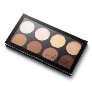 پالت کانتور پودری رولوشن مدل Iconic Lights & Contour Pro — نمای روبه‌رو