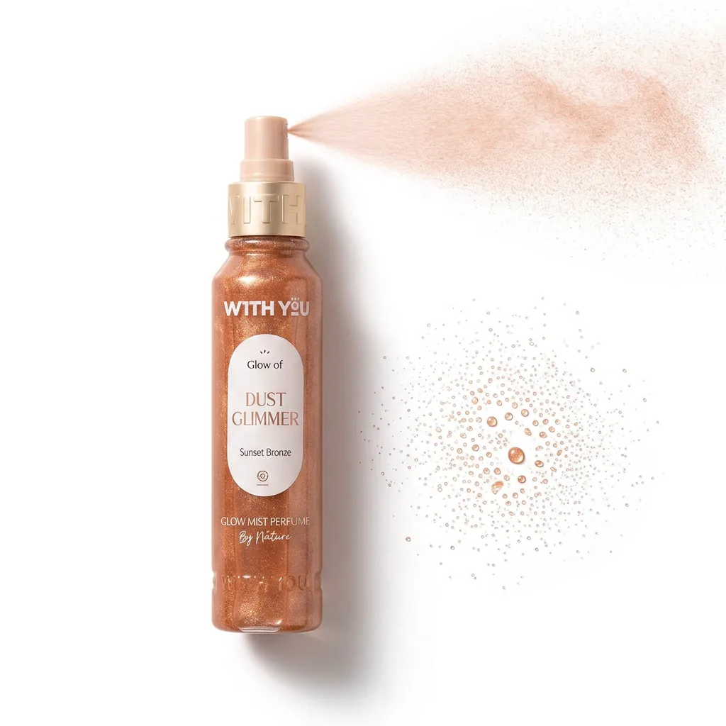 بادی اسپلش درخشانکننده ویت یو مدل Dust Glimmer حجم ۱۵۰ میلیلیتر — باز شده