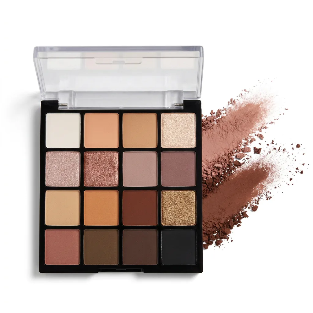 پالت سایه دودو گرل ۱۶ رنگ مدل Ultimate Eyeshadow — باز شده