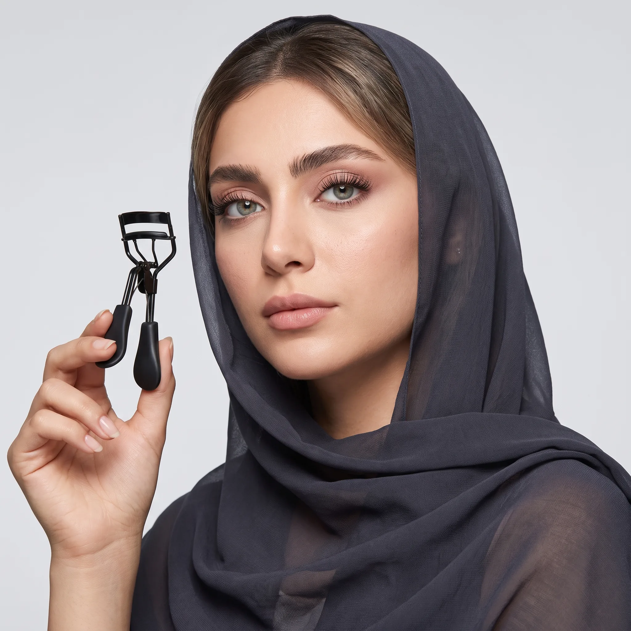 فرمژه مجیک گیرل در دست مدل
