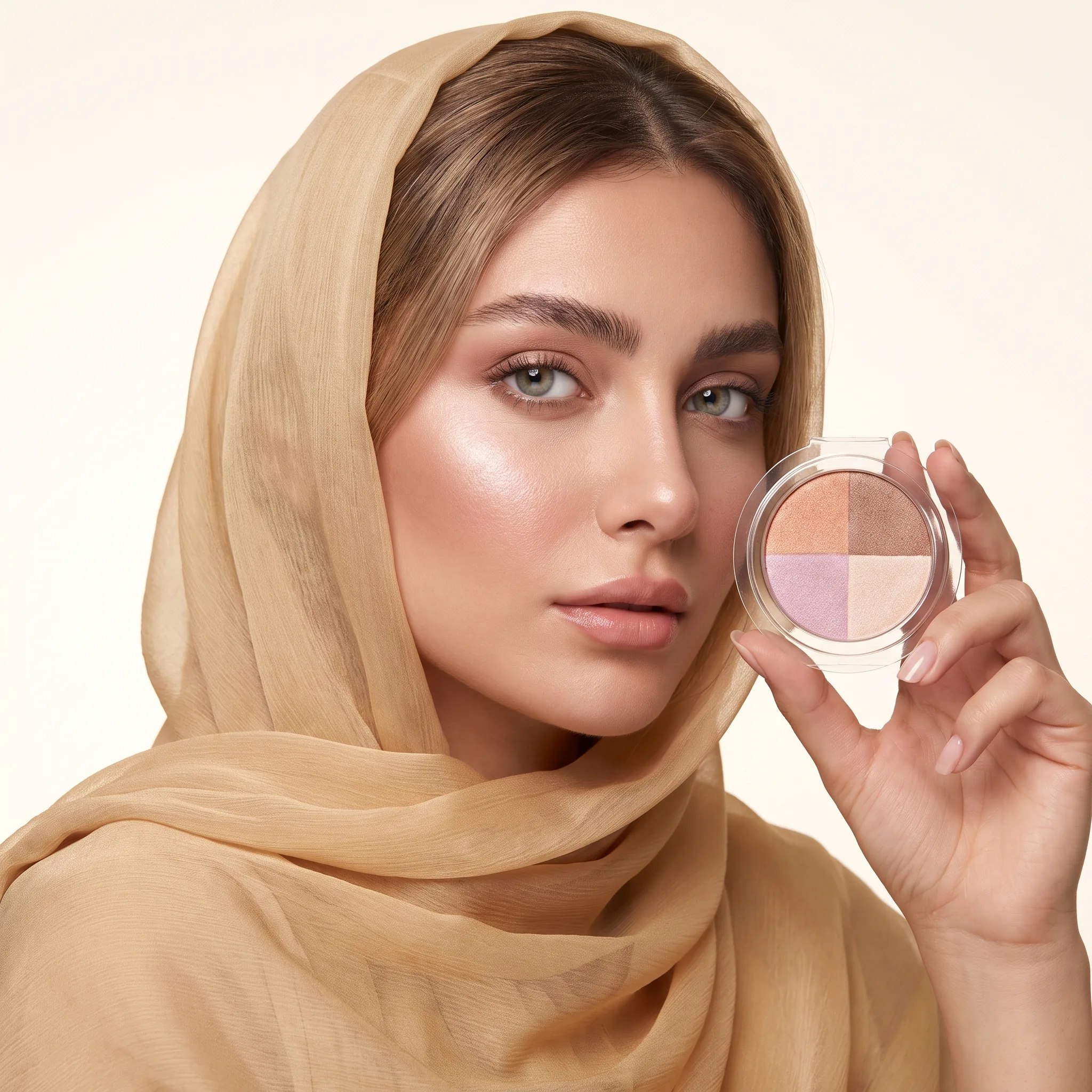 زاپاس هایلایتر ریوال د لوپ مدل Glow & Shine — ۴ رنگ در دست مدل